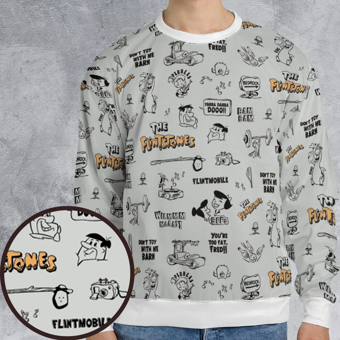 All-over Print Sweatshirt - SKC5JUUN