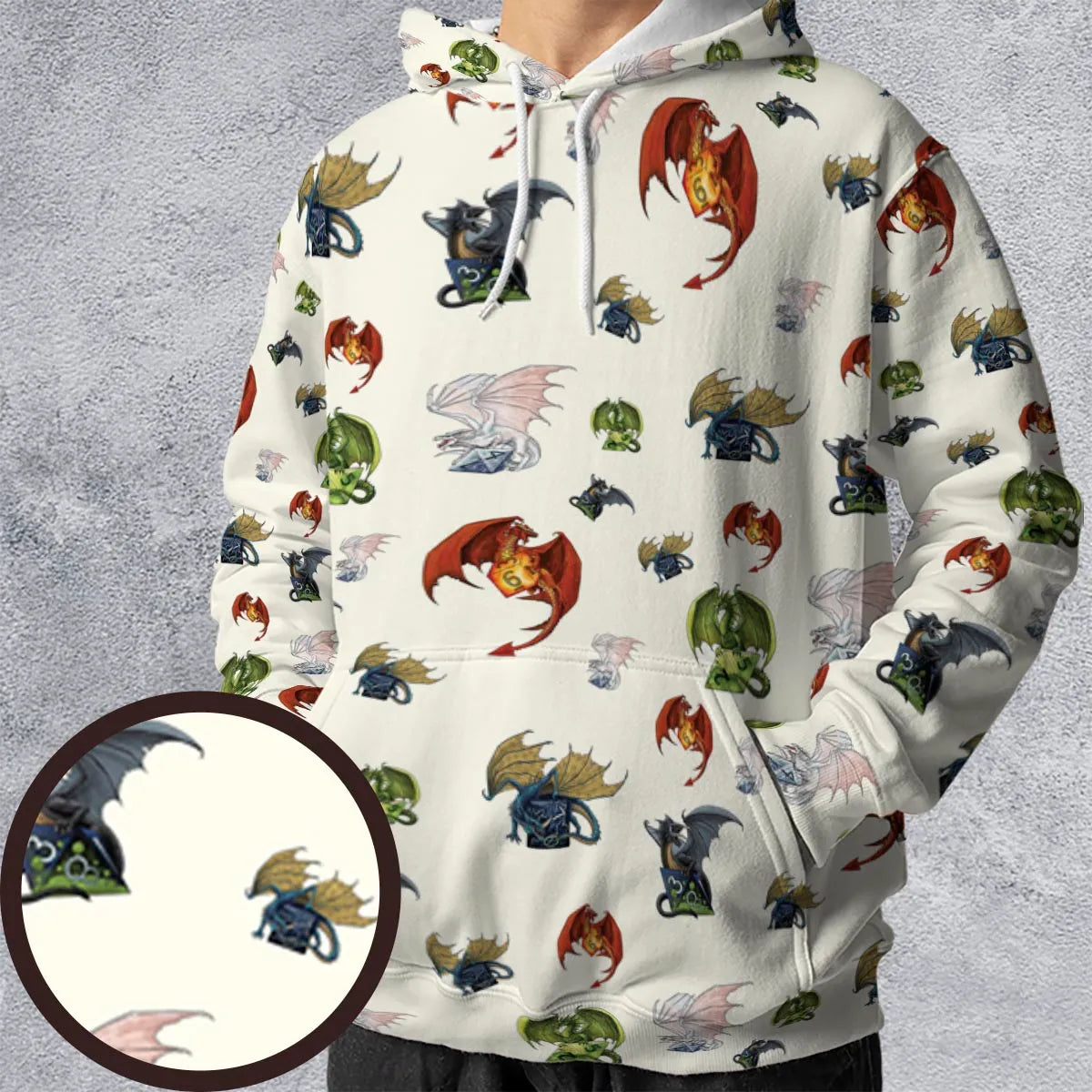 All-over Print Hoodie - D7FCW738