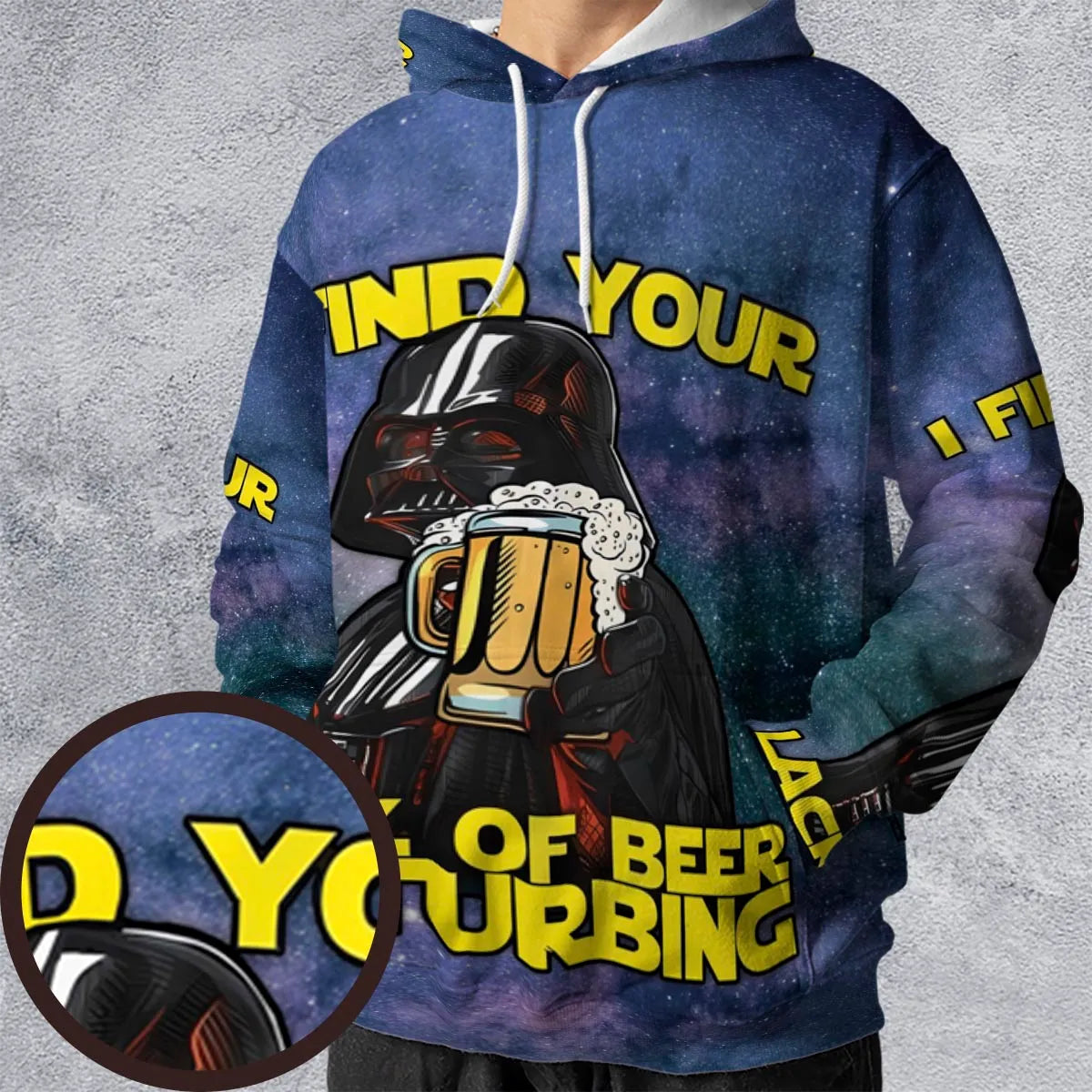 All-over Print Hoodie - 4XLDXHRU