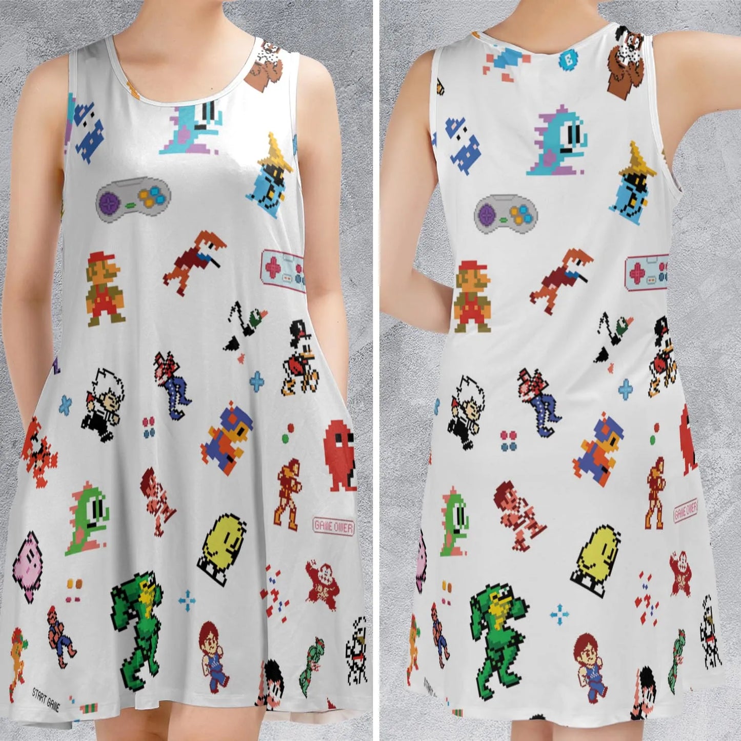 Sleeveless Dress - 1L8UM3L5