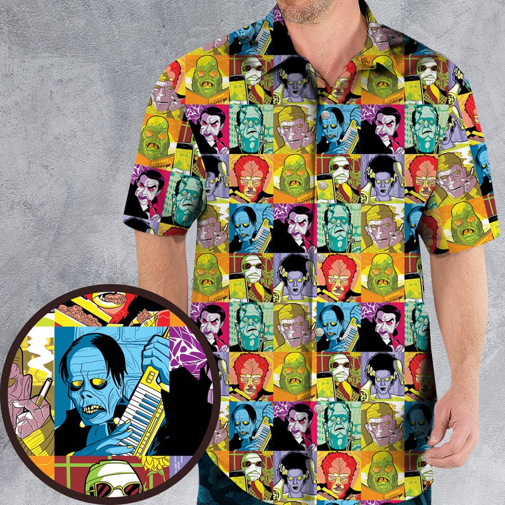 Hawaiian Shirt - 36QRFUSR -  - 1