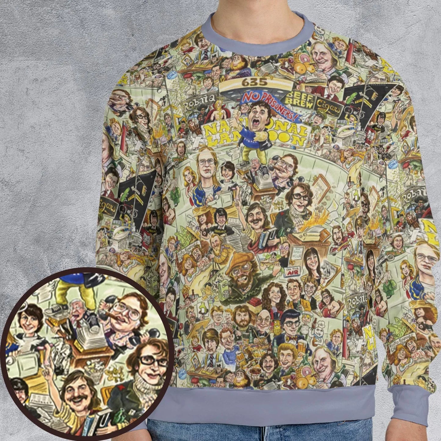 All-over Print Sweatshirt - KPQ18Z1C