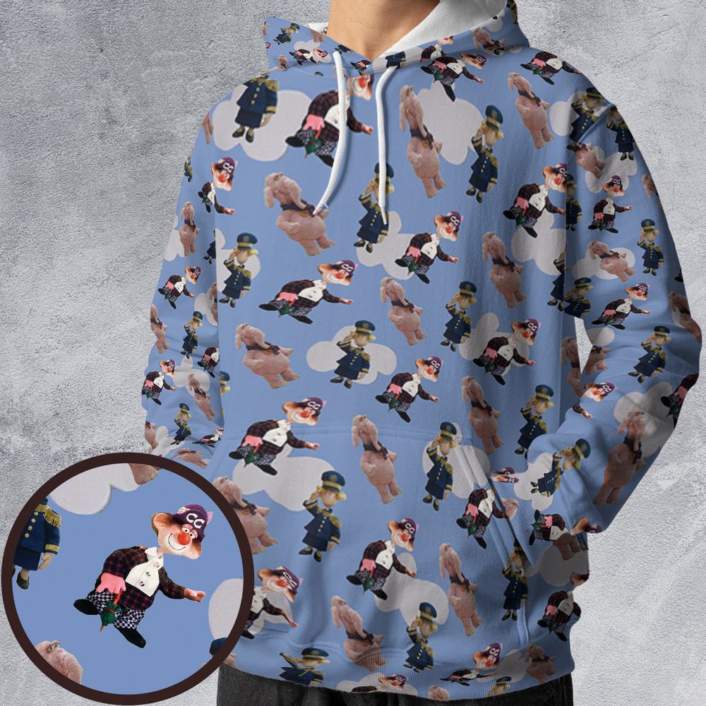 All-over Print Hoodie - WYEX754J -  - 1