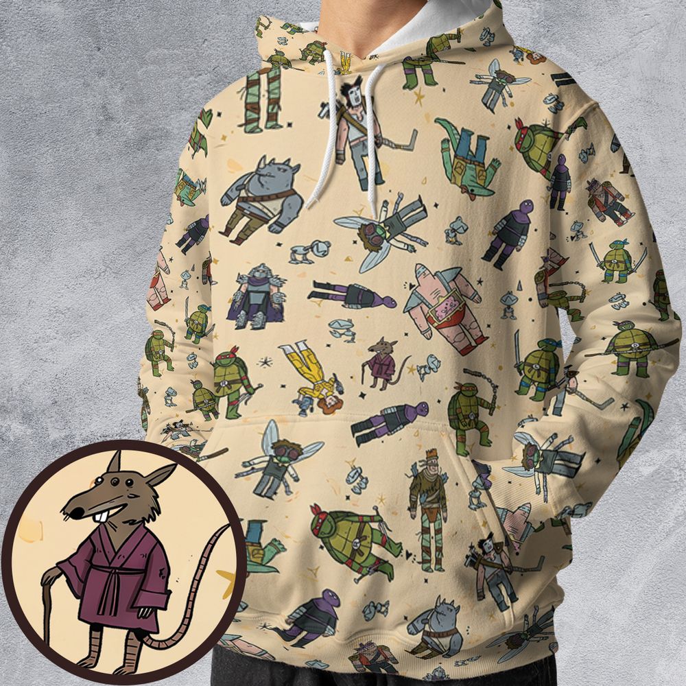 All-over Print Hoodie - HB8WKFUF -  - 1