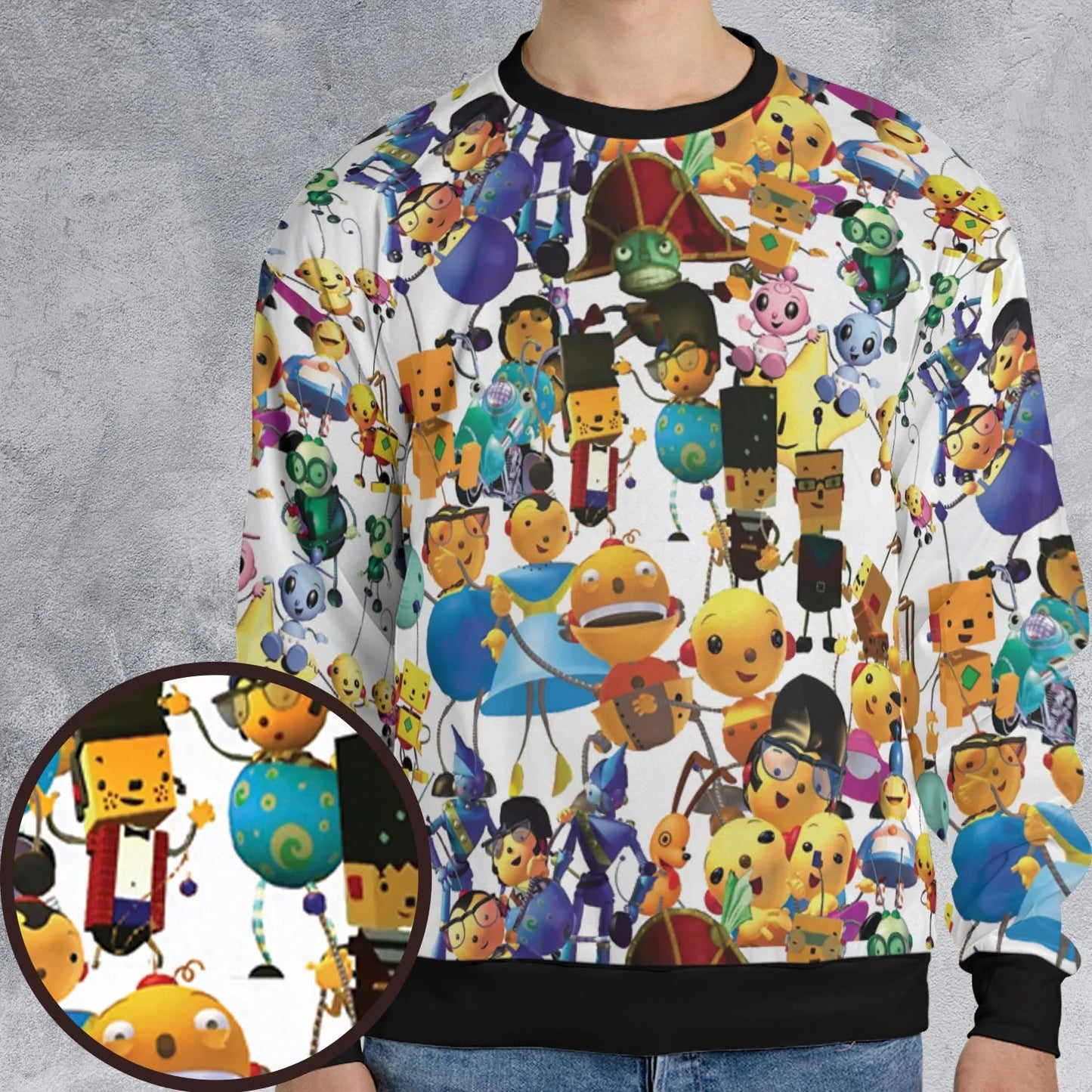 All-over Print Sweatshirt - R39SXK1U