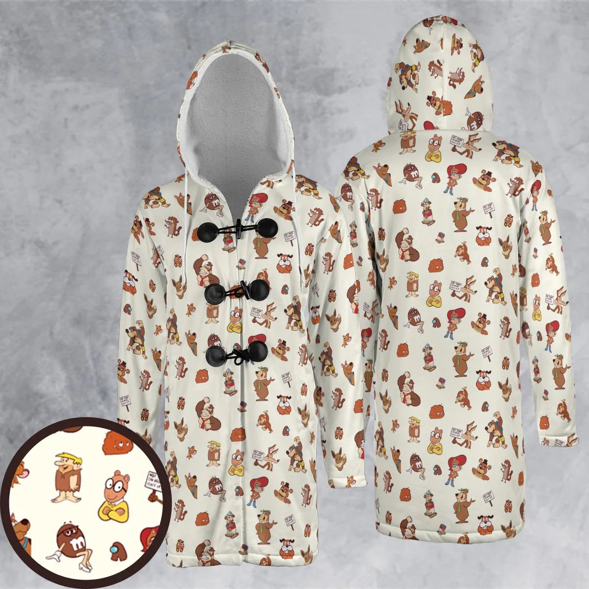 Hooded Cloak Coat - B16T97GZ