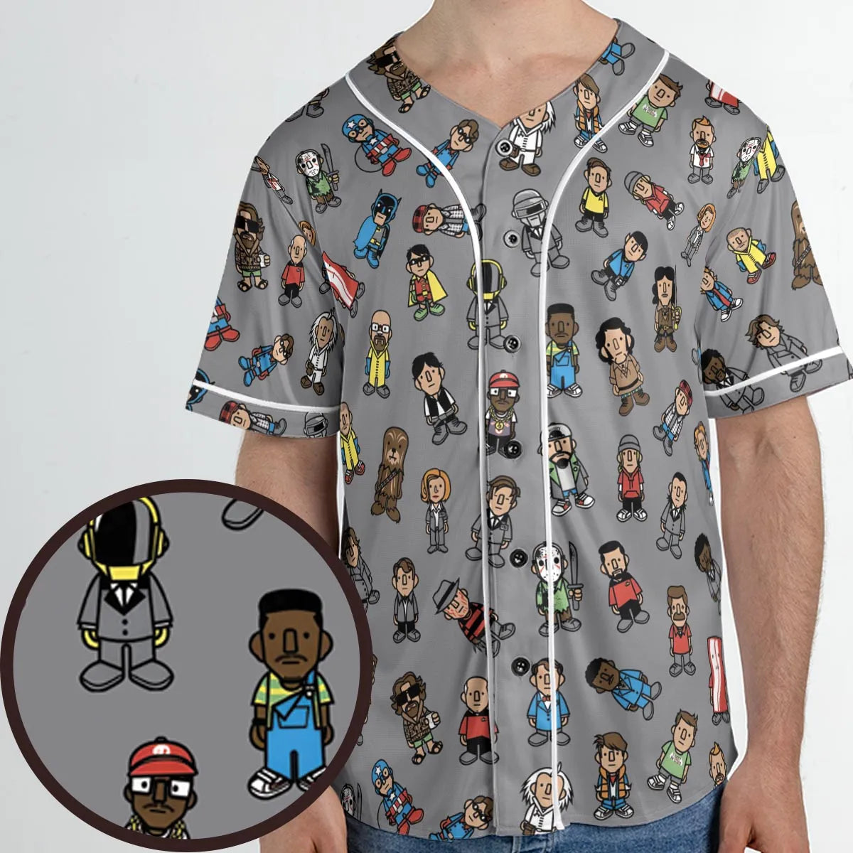 Unisex Baseball Jersey - Y4J8RS6Z