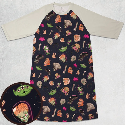 3/4 Sleeve Raglan Dress - 8YE7EN88
