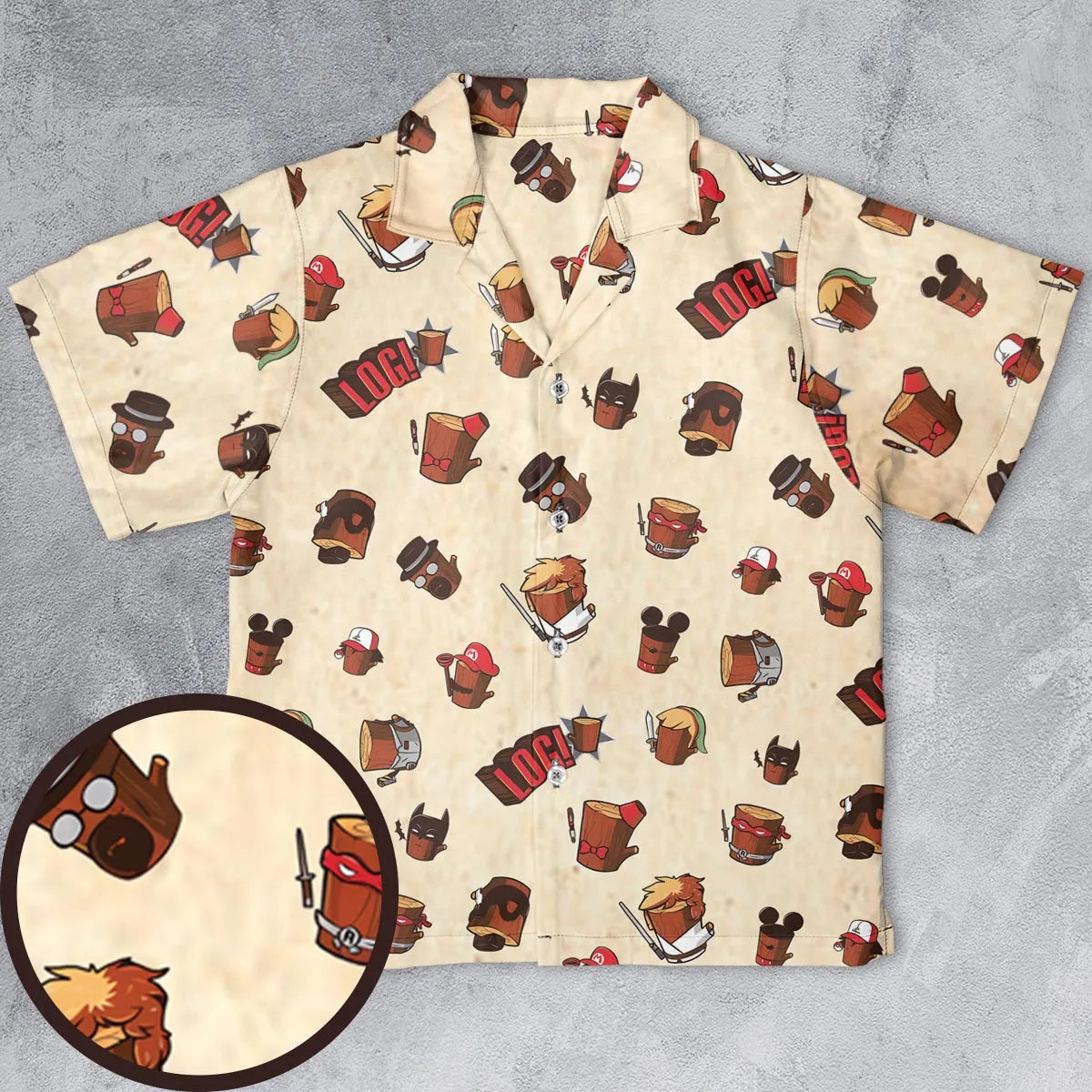 Youth Hawaiian Shirt - MUPNKNJB