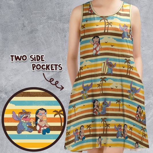 Sleeveless Dress - XJVEHAEU -  - 1