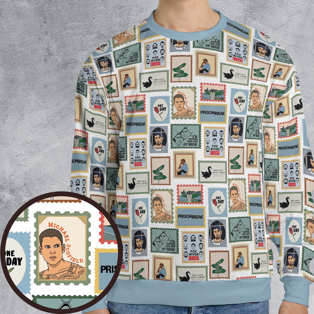 All-over Print Sweatshirt - VESN4NH2 -  - 1