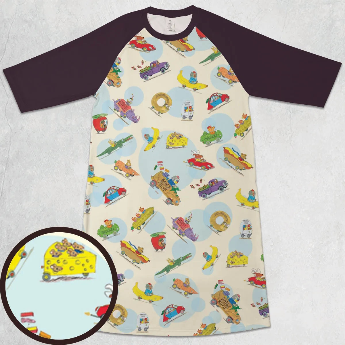 3/4 Sleeve Raglan Dress - J711RZM5