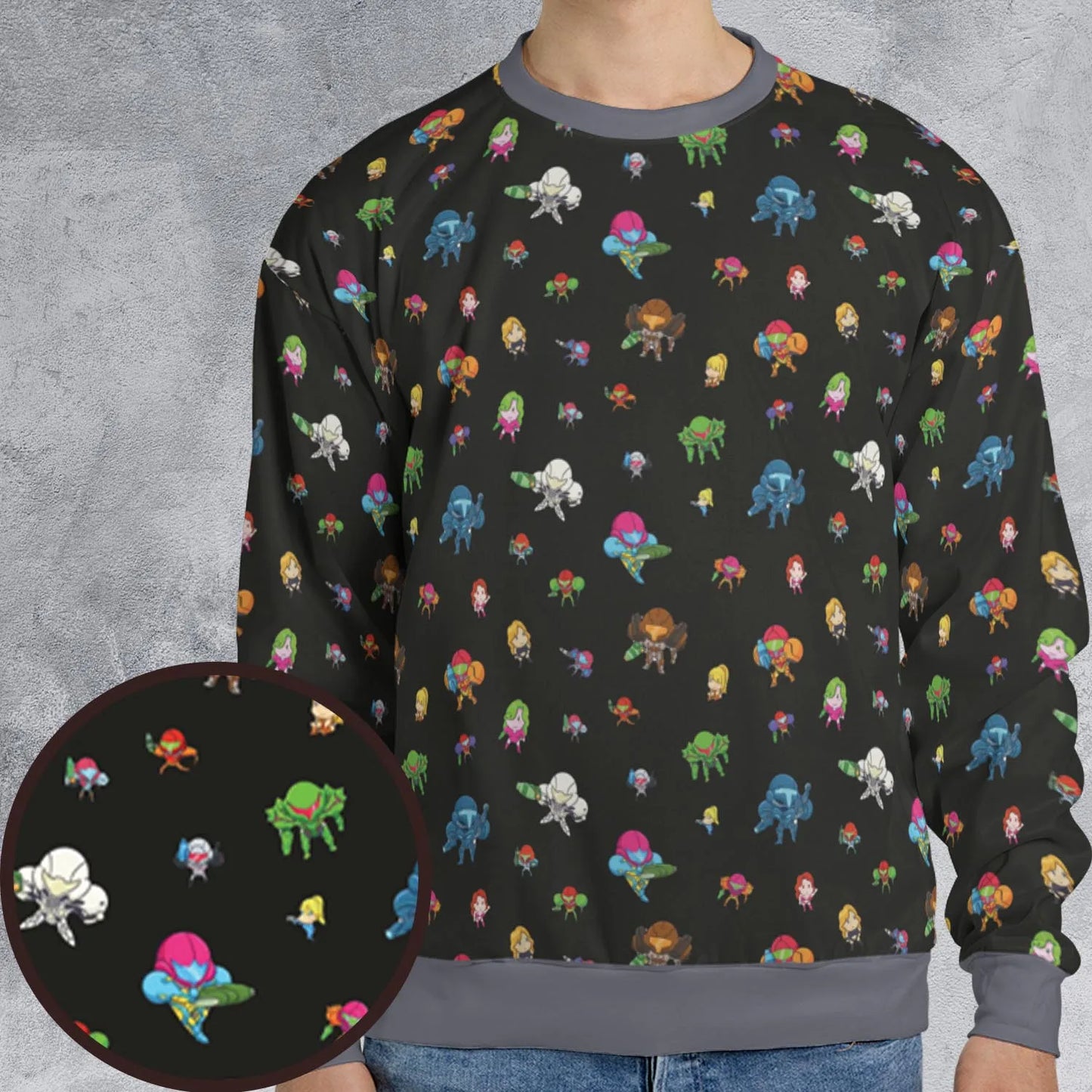 All-over Print Sweatshirt - 7UZD8747