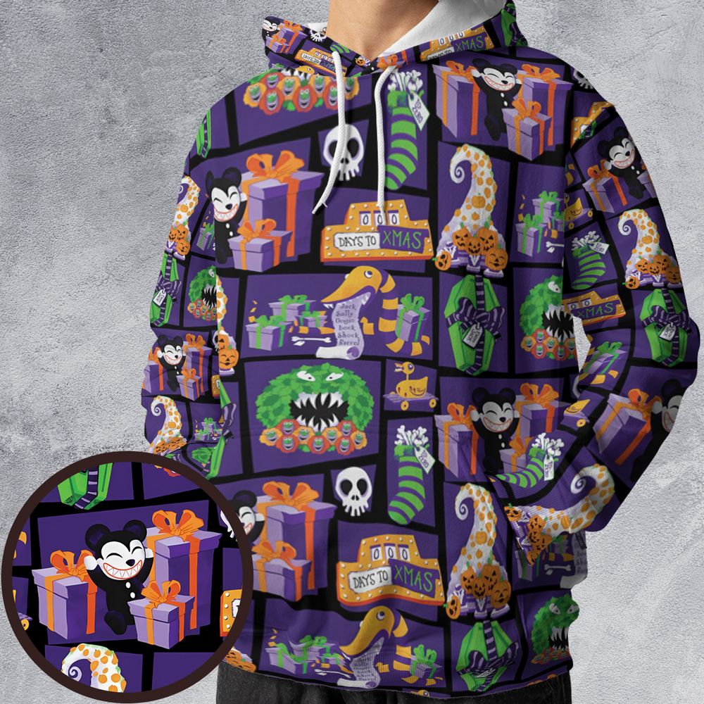 All-over Print Hoodie - LNLZ5RQG -  - 1