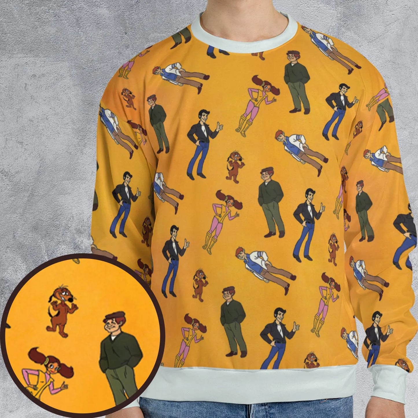 All-over Print Sweatshirt - CS23VVQD