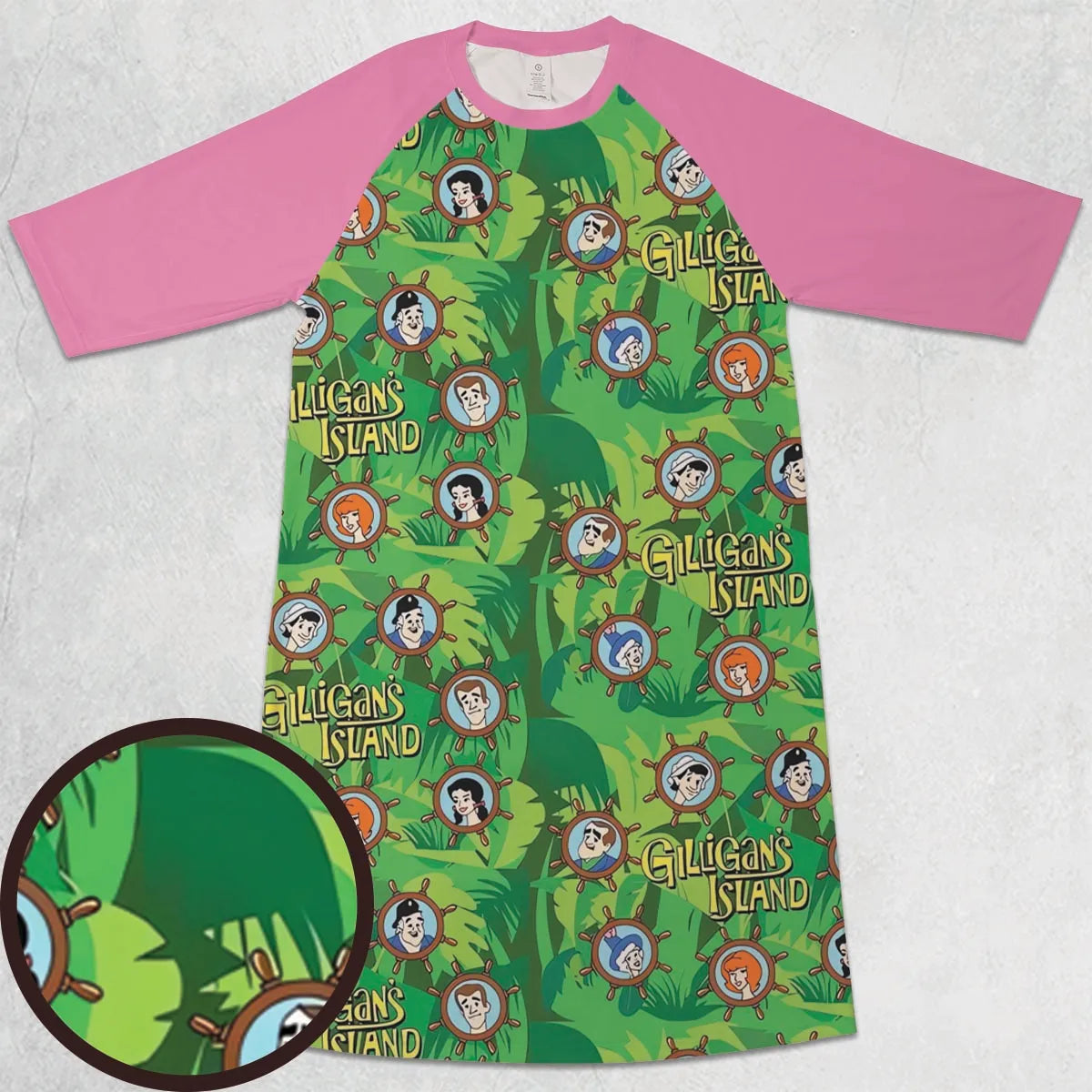 3/4 Sleeve Raglan Dress - XTJBPHND