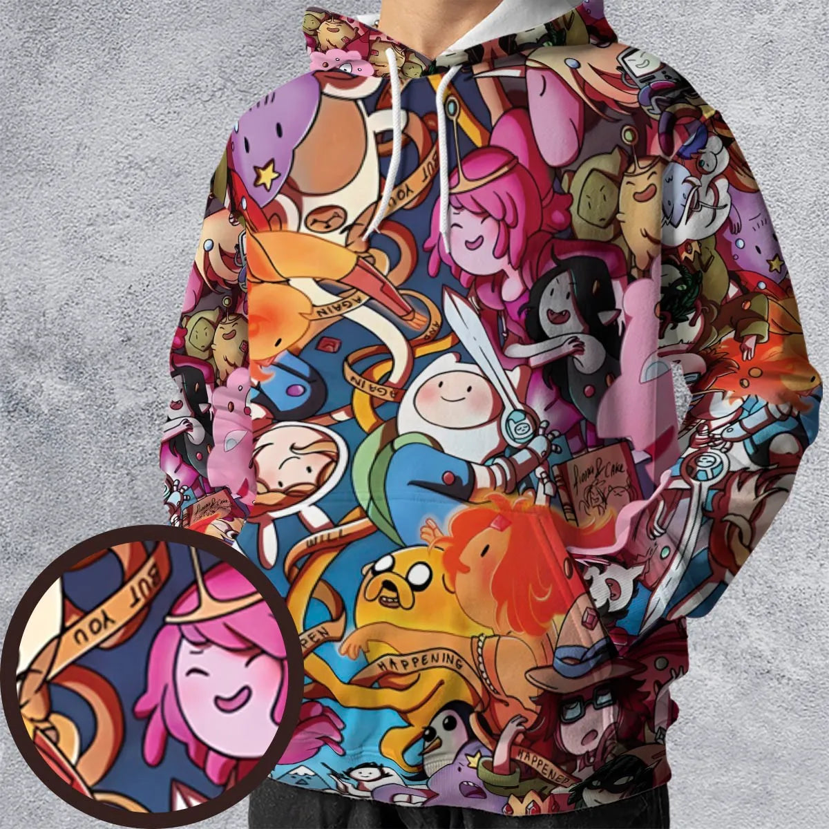 All-over Print Hoodie - M8HEAFRE
