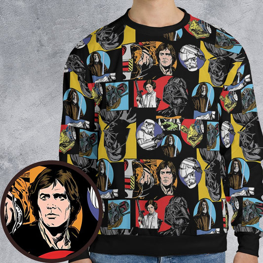 All-over Print Sweatshirt - 8J4LGQZW -  - 1