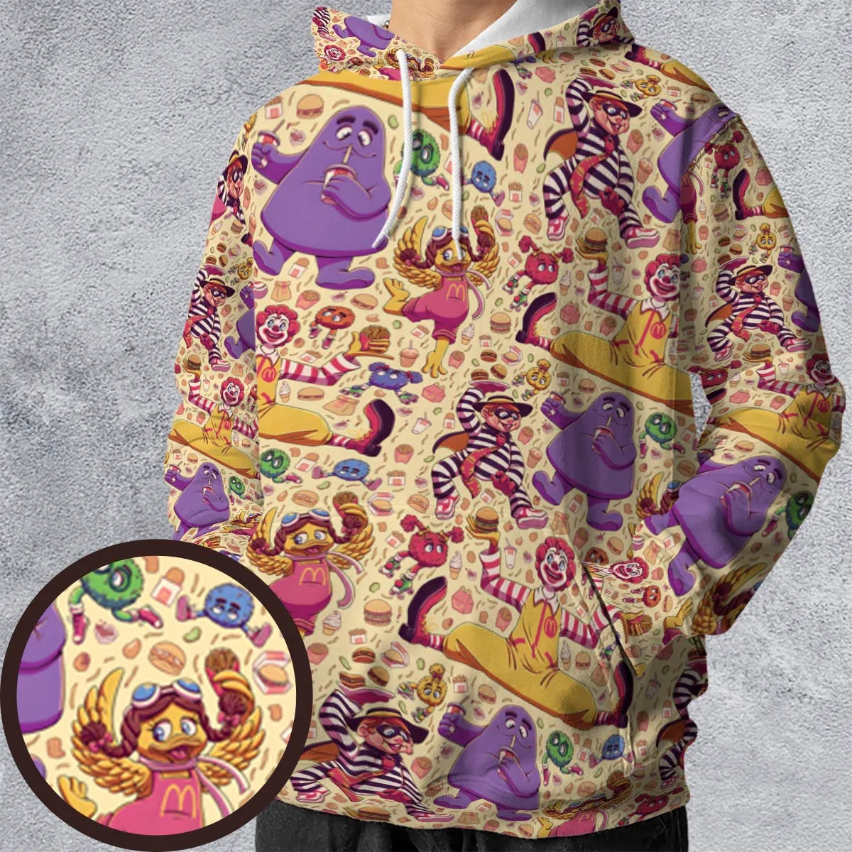 All-over Print Hoodie - L37FTE2A