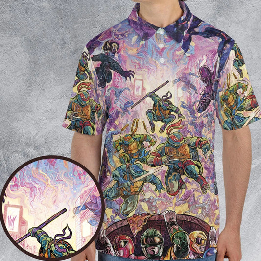 AOP Men/Women Polo Shirt - GAZV4B5W