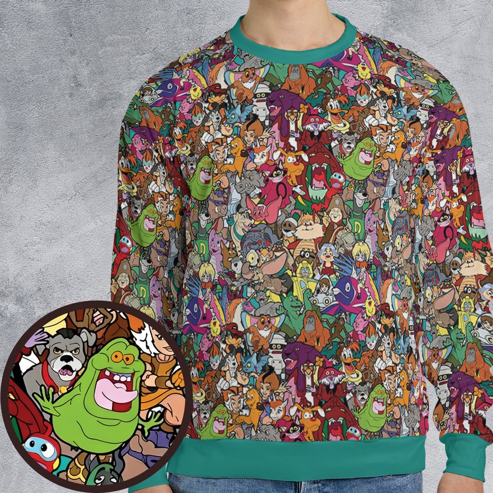 All-over Print Sweatshirt - 8N5CN7Y3 -  - 1