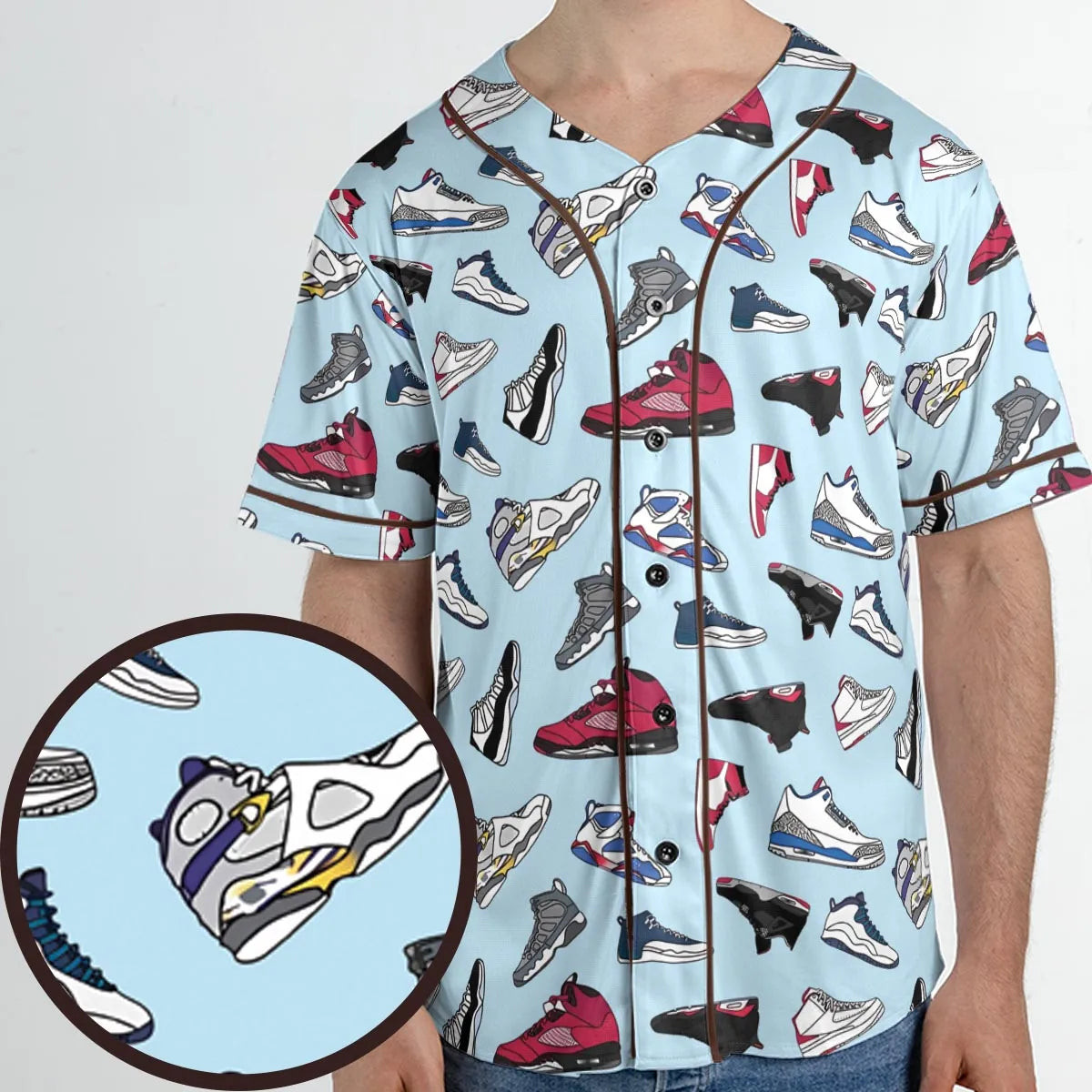 Unisex Baseball Jersey - E5C6DVJK