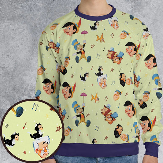 All-over Print Sweatshirt - QED2QLKU