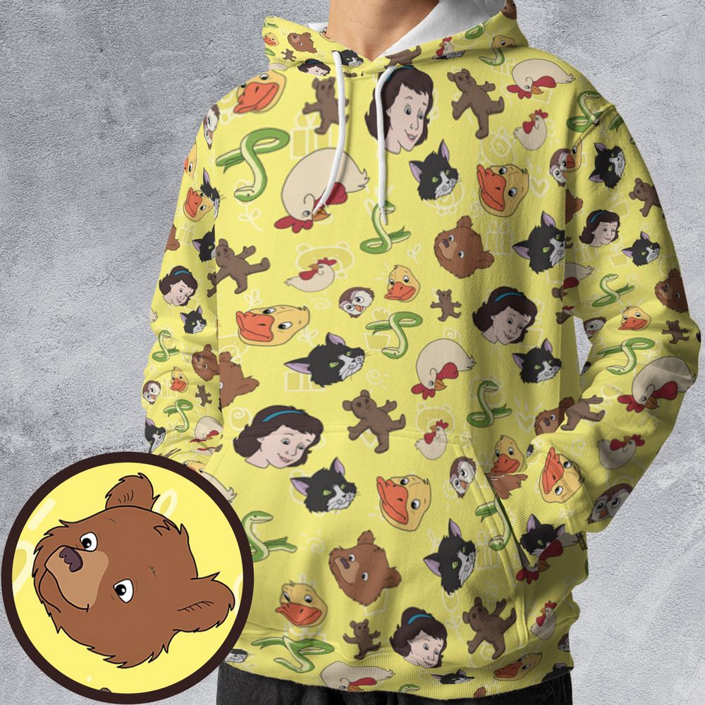 All-over Print Hoodie - NBAHERAF -  - 1