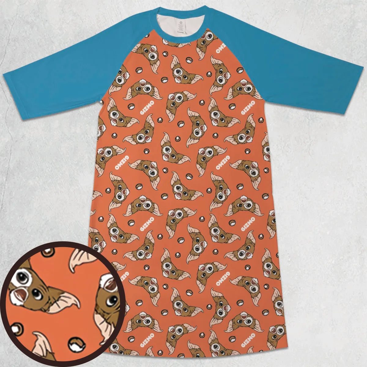 3/4 Sleeve Raglan Dress - 2RCD4PBH