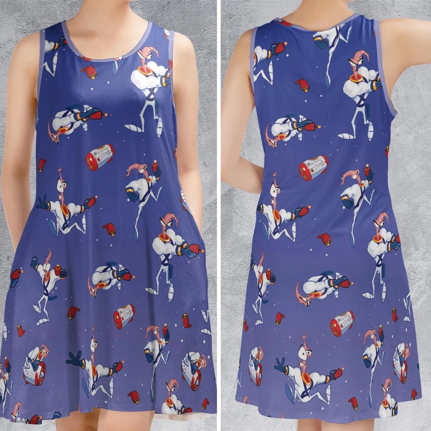 Sleeveless Dress - LEPWKQMN