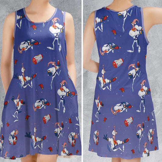 Sleeveless Dress - LEPWKQMN
