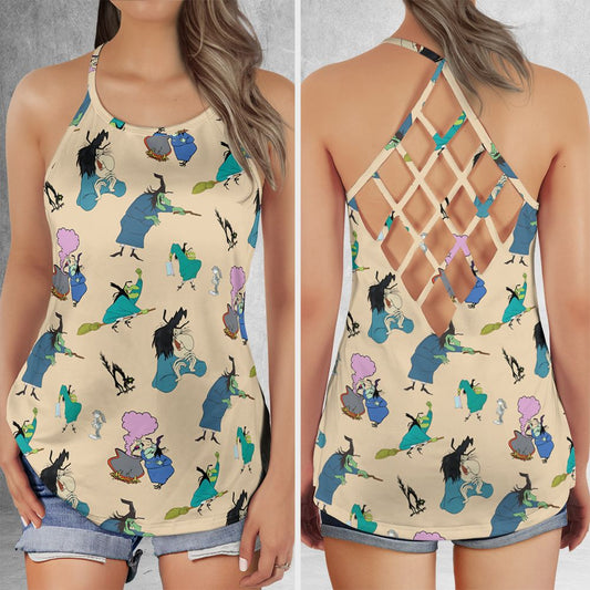 Criss Cross Tank Top - LM3JK43W -  - 1