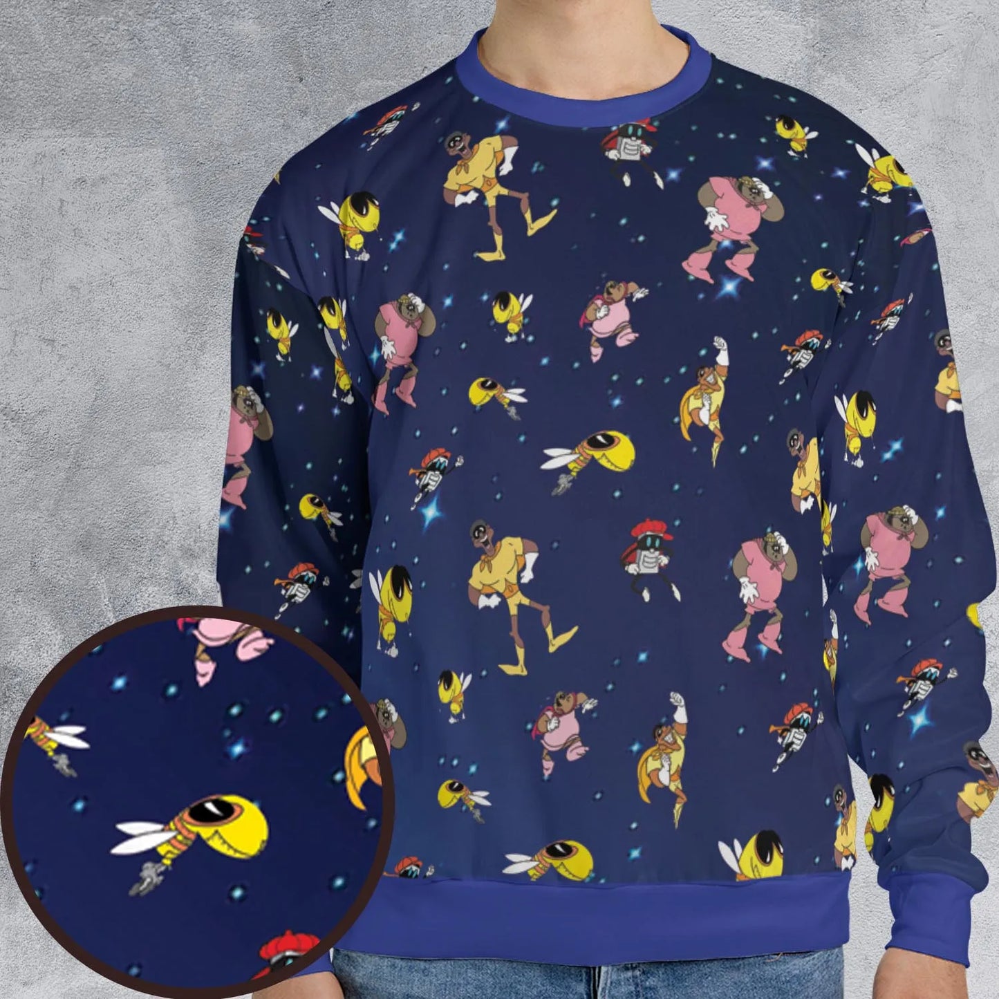 All-over Print Sweatshirt - LWXVVSKE