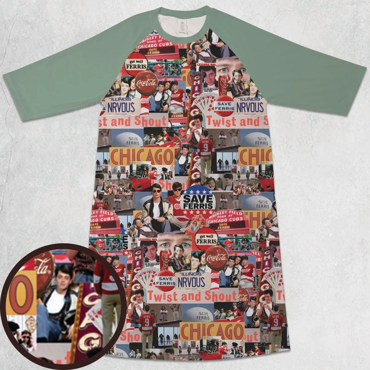 3/4 Sleeve Raglan Dress - SJHLHATV