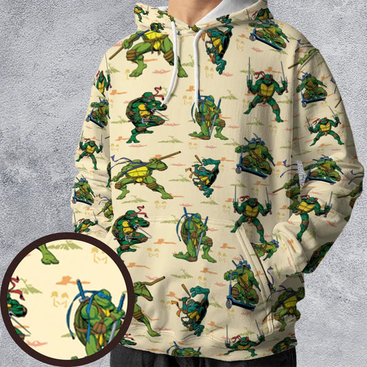 All-over Print Hoodie - H3Y5T89U
