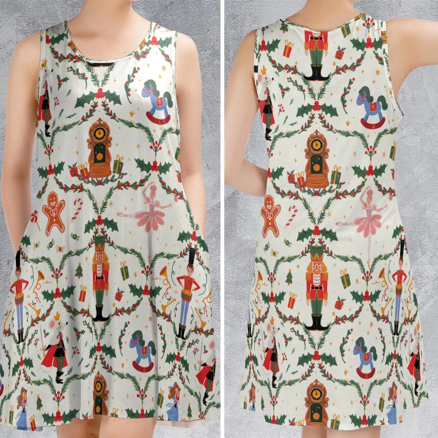 Sleeveless Dress - XUSG56PS