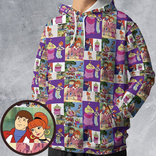 All-over Print Hoodie - GWY9YNNN -  - 1