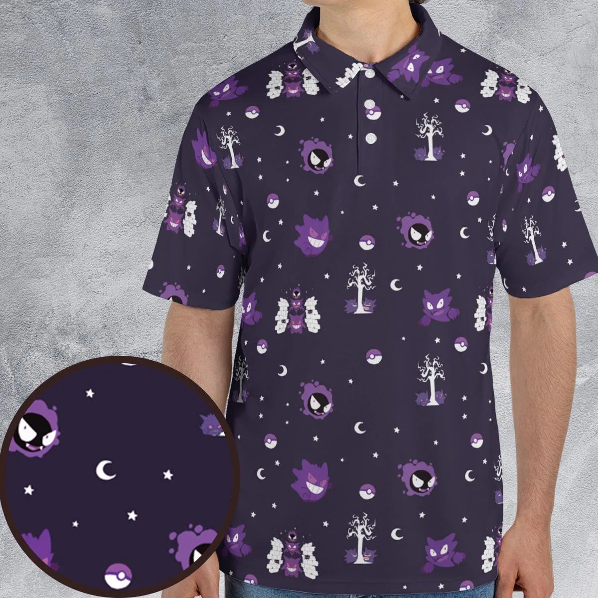 AOP Men/Women Polo Shirt - 7AG1KWU8