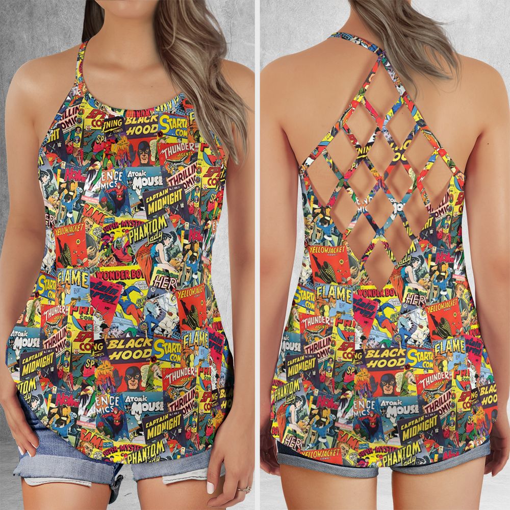 Criss Cross Tank Top - UKZ3NLW6 -  - 1