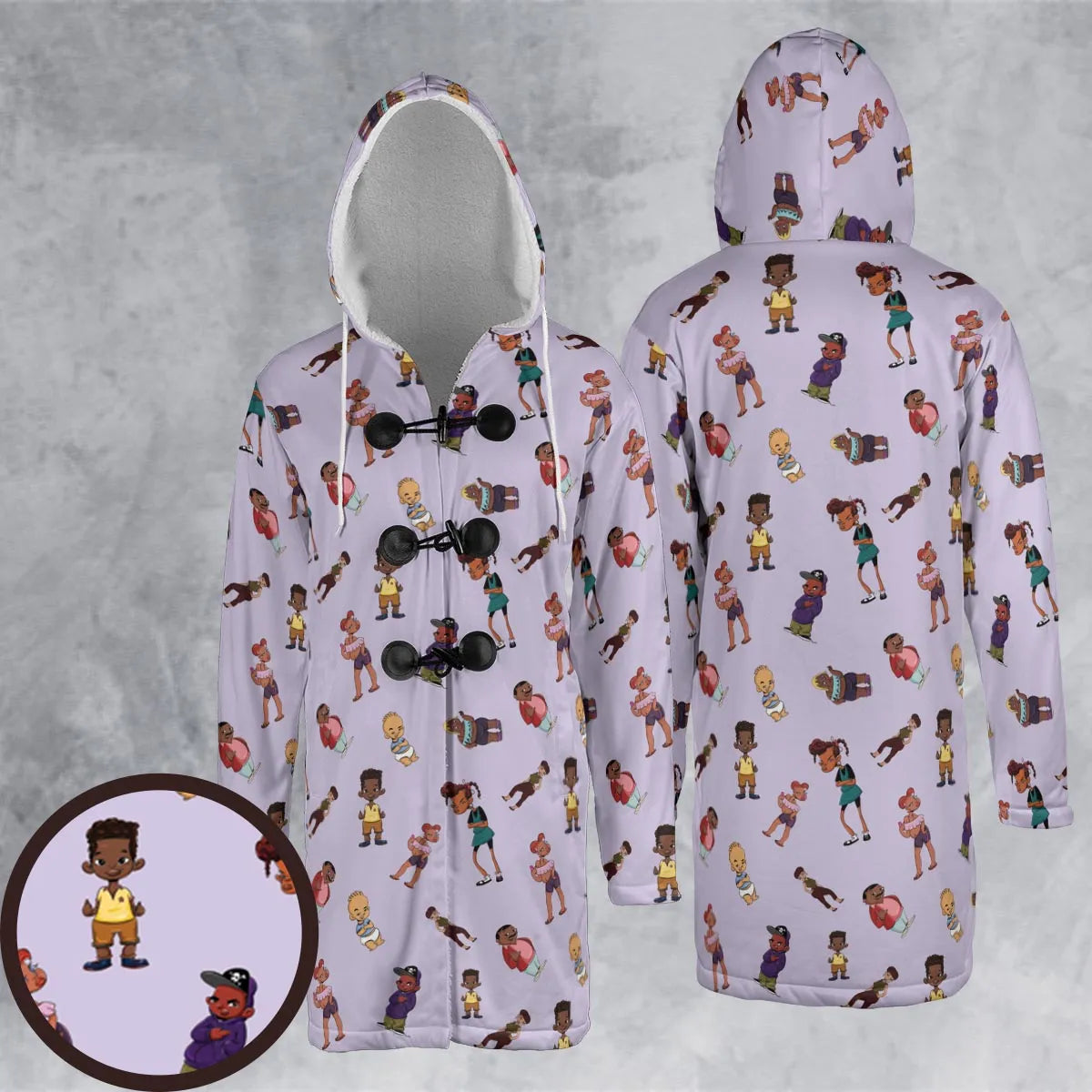 Hooded Cloak Coat - F4TUQCA9