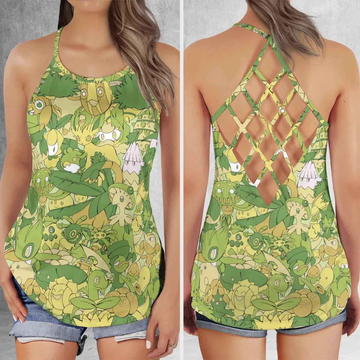Criss Cross Tank Top - 75C2TH4Z