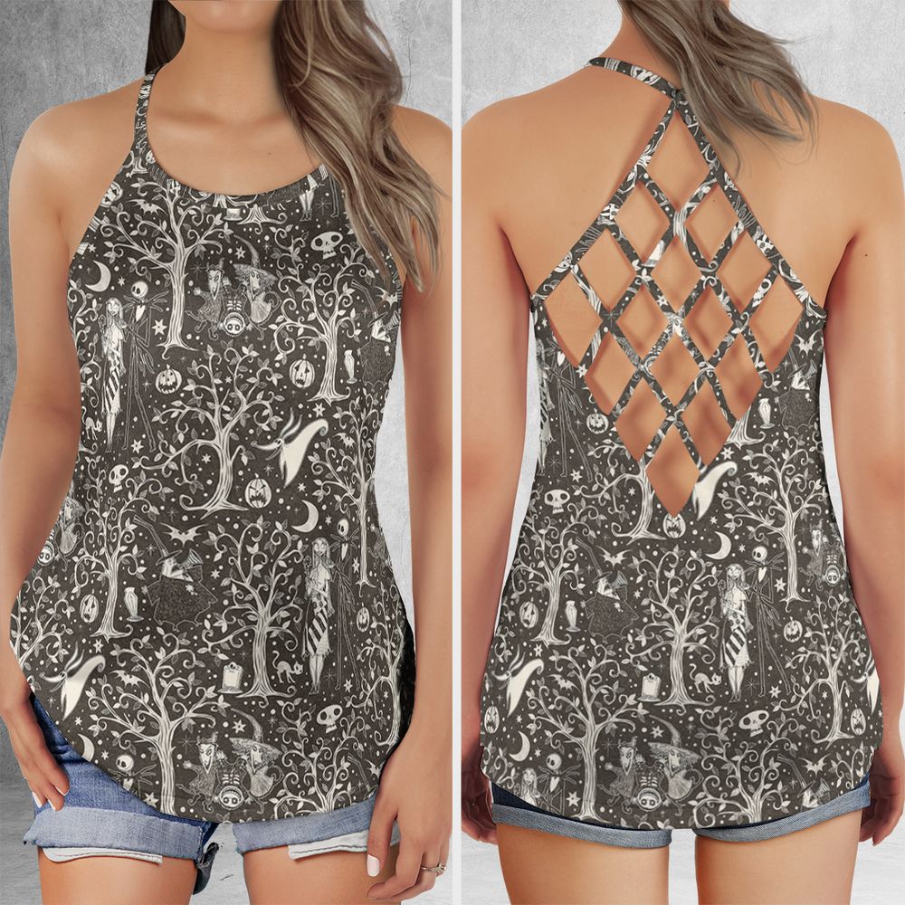 Criss Cross Tank Top - 22P9N8LA -  - 1