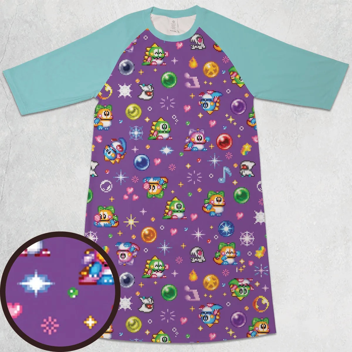 3/4 Sleeve Raglan Dress - FM2U5SK9