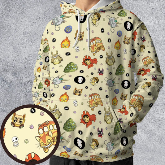 All-over Print Hoodie - YGKF5Z4U