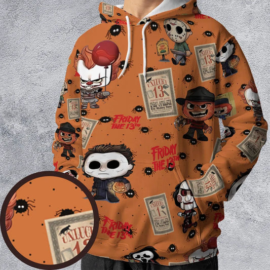 All-over Print Hoodie - DTERF2HT