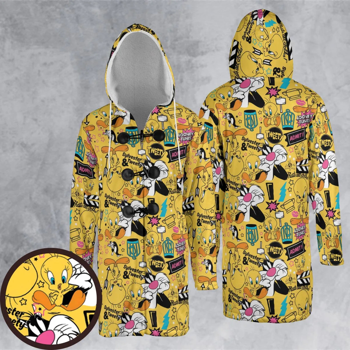Hooded Cloak Coat - R8RGRC1M