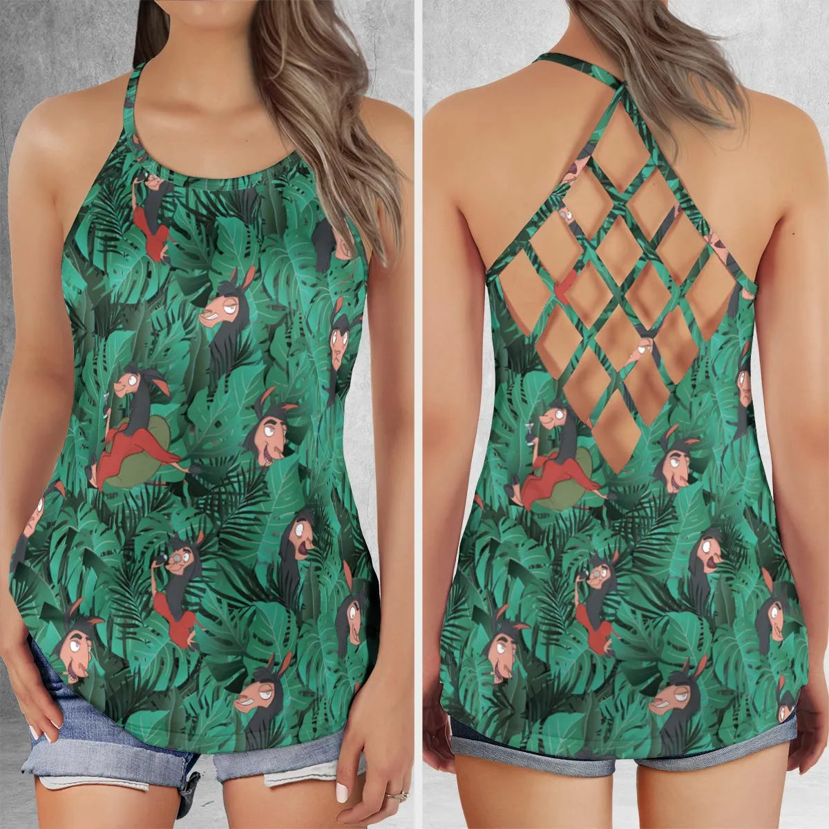 Criss Cross Tank Top - 9GGXZRBT