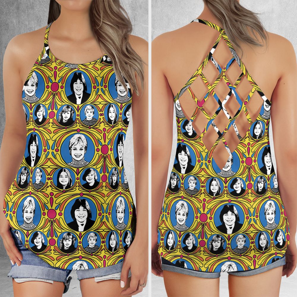 Criss Cross Tank Top - P3WQWLMQ -  - 1