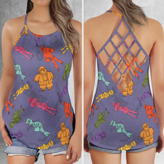 Criss Cross Tank Top - TD4JXKZR