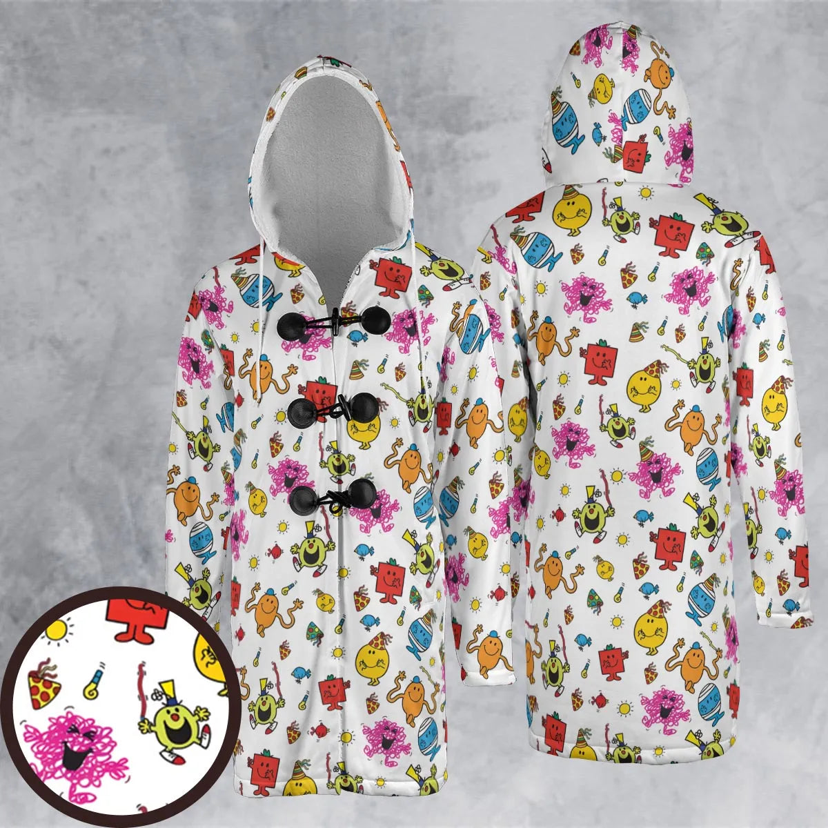 Hooded Cloak Coat - SWKRKL1G